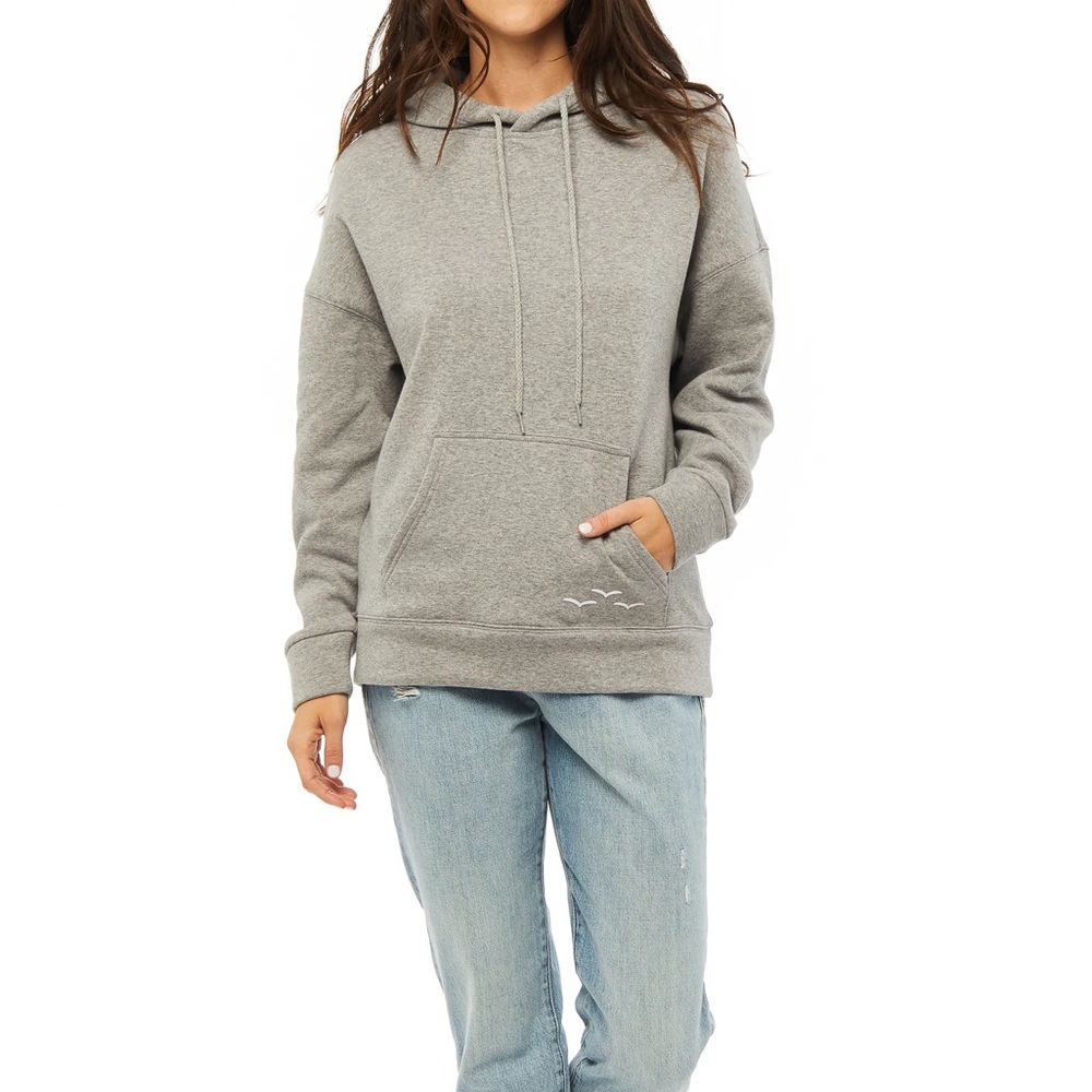 Lazypants Grey Hoodie XS Sweatshirt Plush Hooded Loungewear NWT Womens Cozy